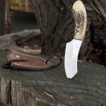 Arak Boyun Bıçağı (Geyik Boynuzu Kabza)